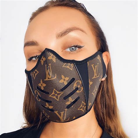 leather louis vuitton face mask|louis vuitton balaclava.